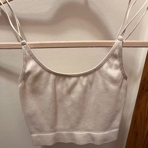 Sunday best white tank